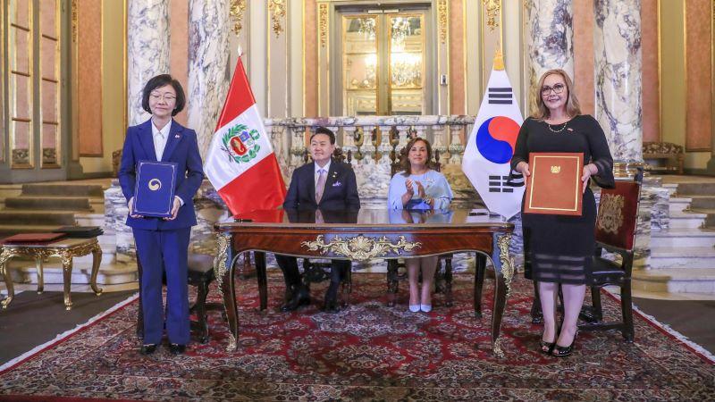 Perú y Corea firman acuerdo para la implementación de certificación electrónica en el comercio de productos pesqueros y acuícolas