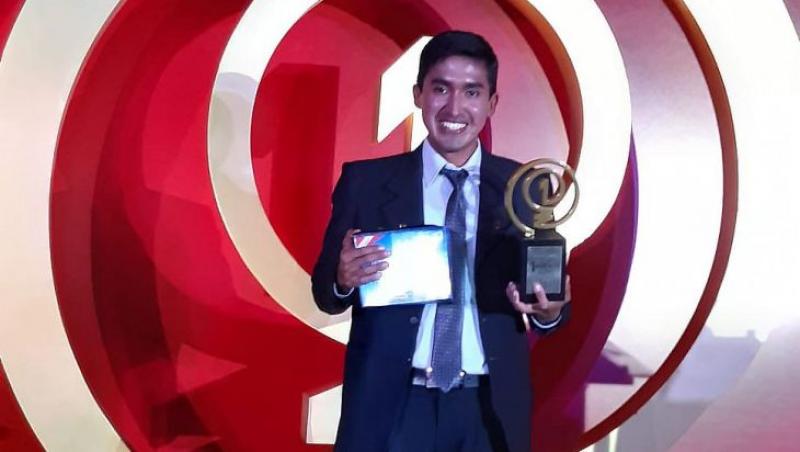 Peruano Julio Garay ganó concurso de History  Channel por galleta contra la anemia