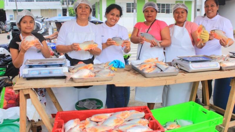 Piscicultores de Huánuco comercializaron 15 toneladas de pescado por Semana Santa