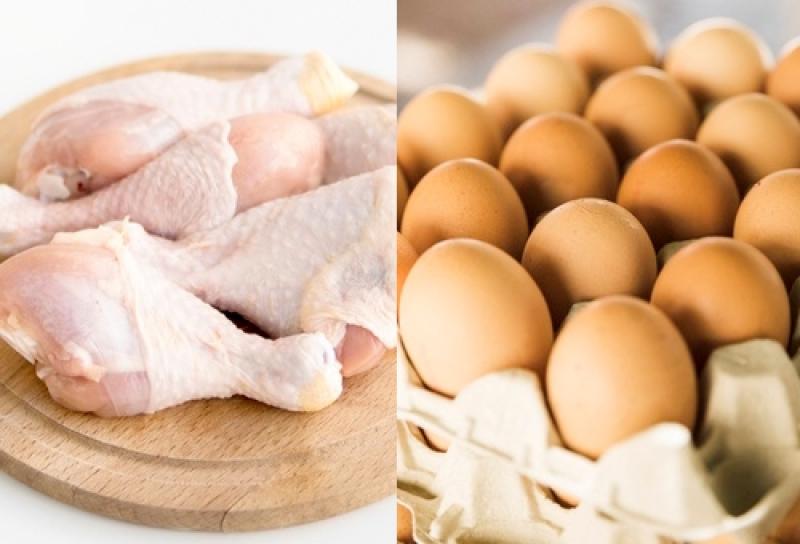 Pollo, huevo, fideos y harinas sin IGV