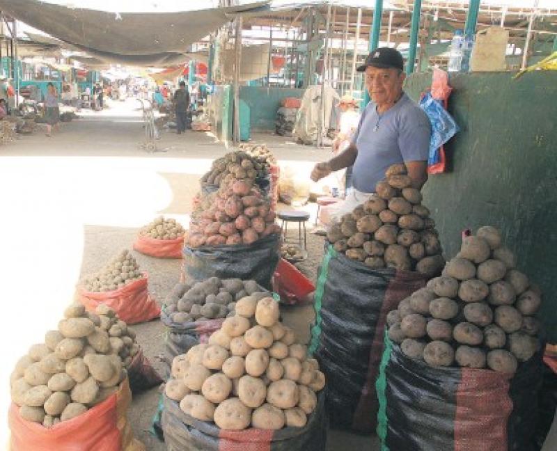 Precio de la papa baja por Campaña de cosecha grande