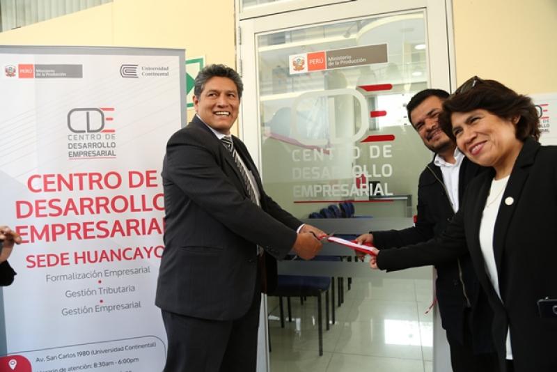 Produce inauguró Centro de Desarrollo Empresarial en Huancayo dirigido a MIPYME