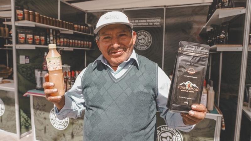 Productores de café, cacao y frutas logran ventas de más de S/ 200 mil en Expovida Puno 2023