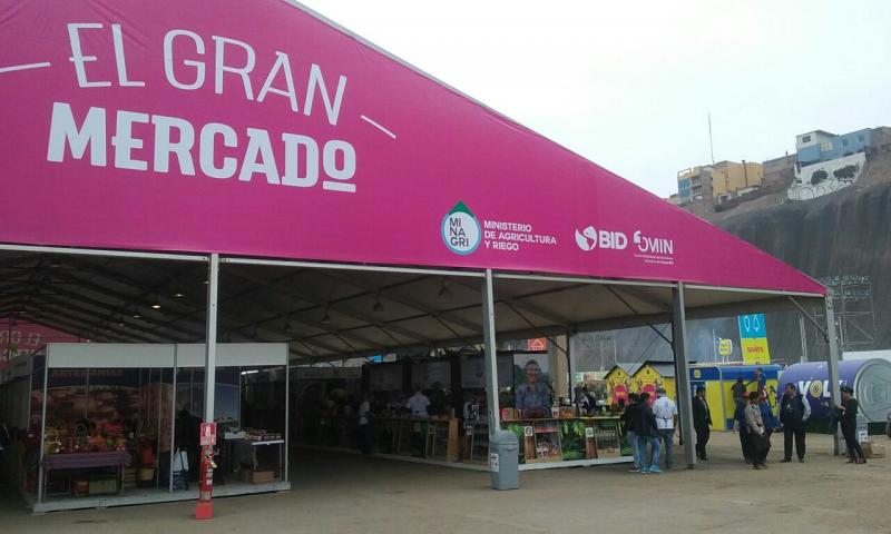 Productores de cuatro regiones participarán en feria Mistura 2017