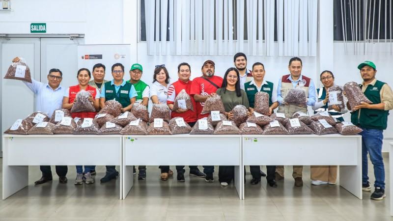 Productores del Vraem presentes en el concurso nacional de cacao