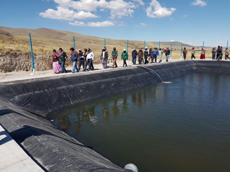 Puno: 80 nuevas hectáreas de cultivo serán irrigadas