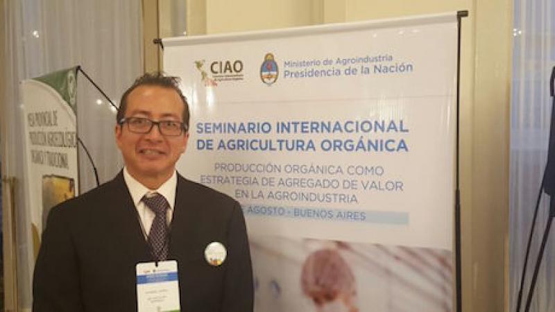 Rommel Betancourt es elegido presidente de la Comisión Interamericana de Agricultura Orgánica