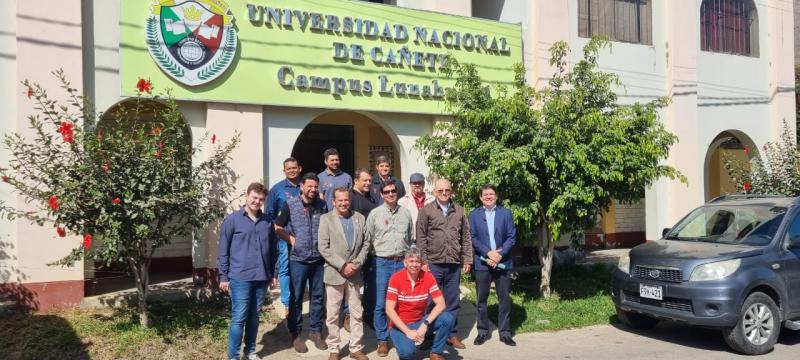 Ruta de las Frutas RIDE DF de Brasil realizó vista técnica en Cañete para conocer la producción de arándanos y otras frutas
