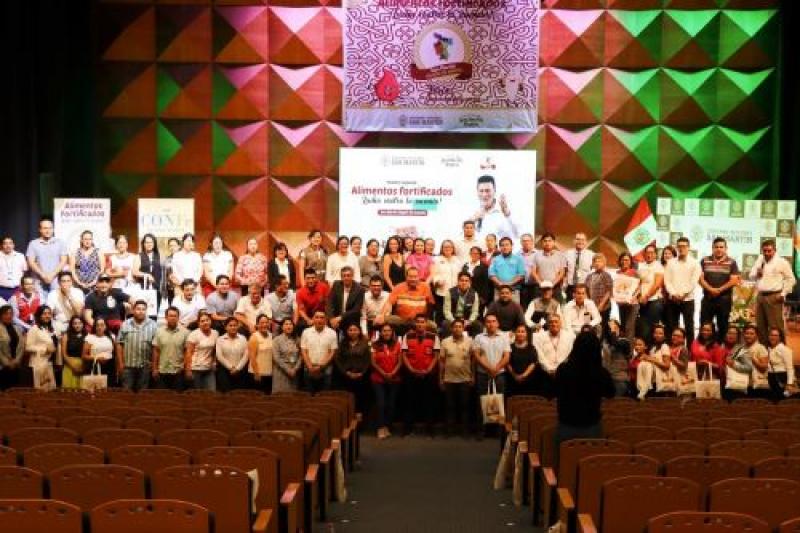 San Martín: suscriben pacto contra la anemia en cumbre regional de alimentos fortificados