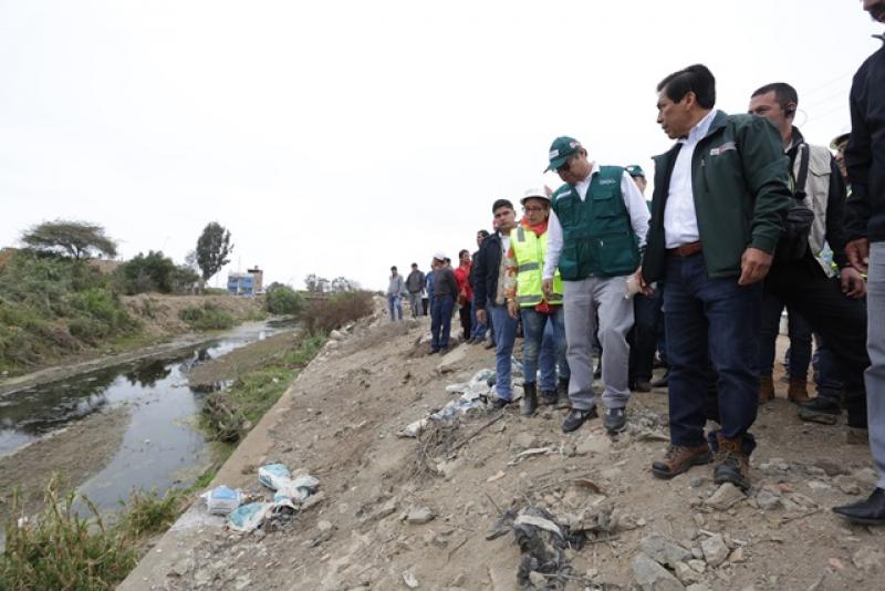 Se iniciaron encauzamientos de ríos de Huarmey con inversión de 20 millones de soles