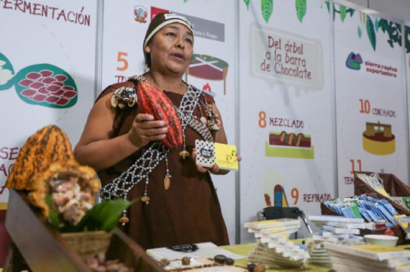“Sector cacaotero peruano se origina de un sistema de producción sostenible, con respeto al ambiente y productores más competitivos”