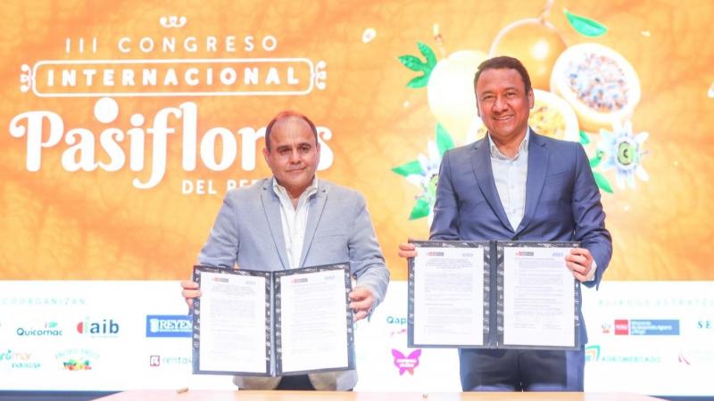 Sector público y privado se unen para impulsar cadena del maracuyá