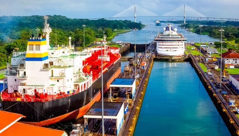 Sequía en Canal de Panamá provoca reducciones de tránsito y retrasos en transporte marítimo