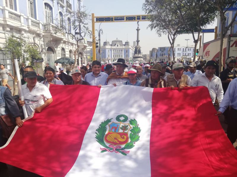 “Si en 60 días no devuelven justos derechos al sector rural campesino, realizaremos un paro nacional agrario indefinido”