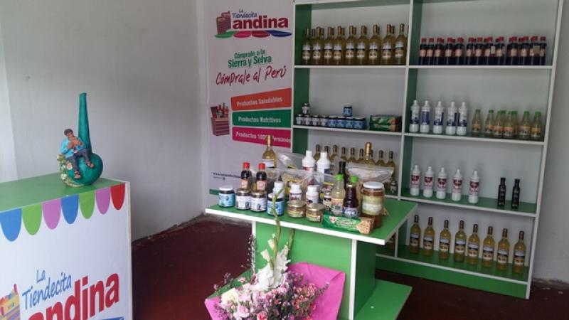 Sierra y Selva Exportadora inauguró nuevo punto de venta de “La Tiendecita Andina”
