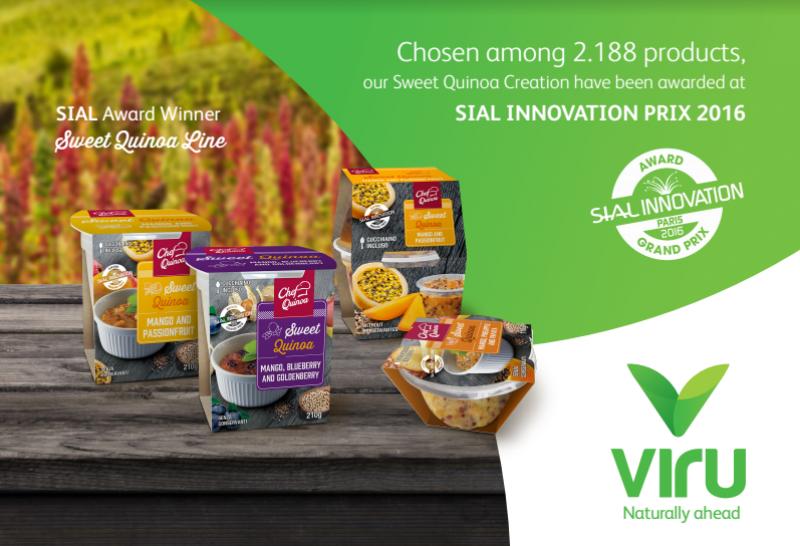 Sociedad Agrícola Virú ganó el premio “Sweet Grocery products Award” otorgado por el SIAL  París 2016