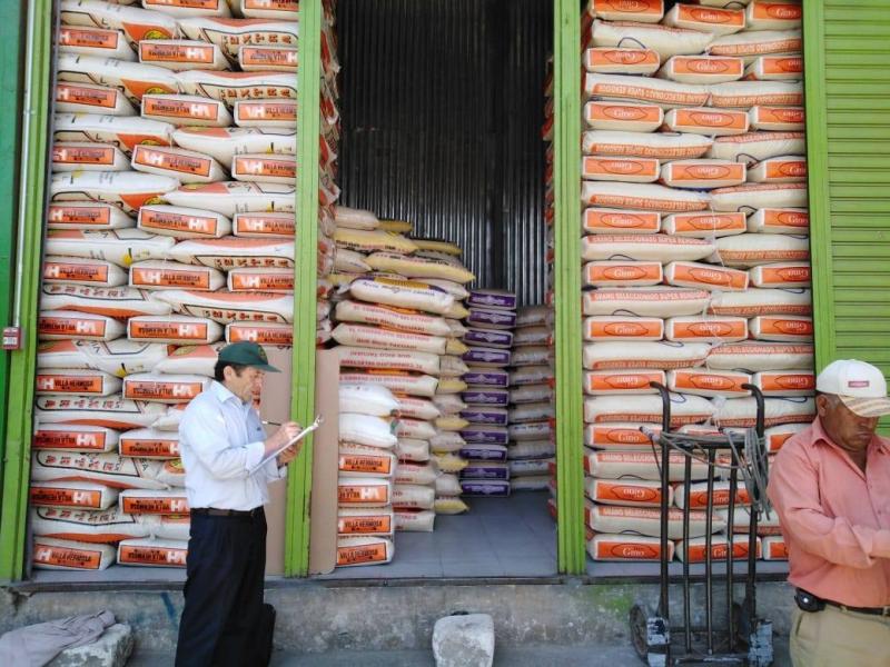 Stock actual de arroz es de 409 mil toneladas