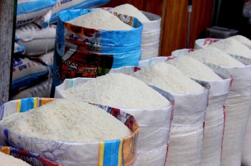 STOCK DE ARROZ ASCIENDE A MÁS DE 380 MIL TONELADAS