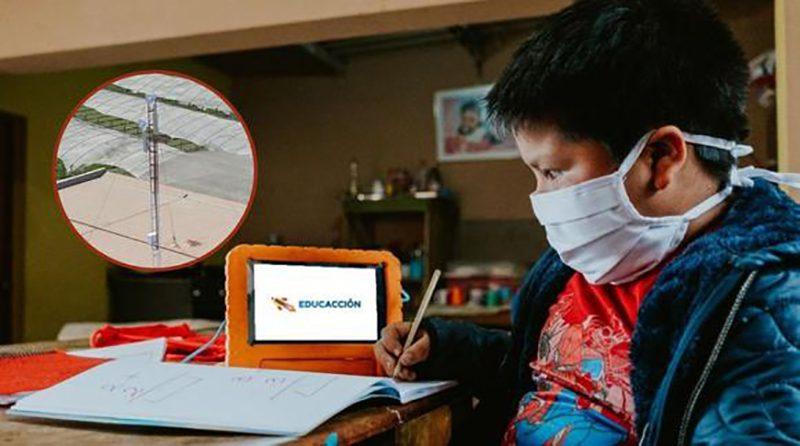 Trujillo: Danper implementa solución digital para escolares de zonas con limitado acceso a internet
