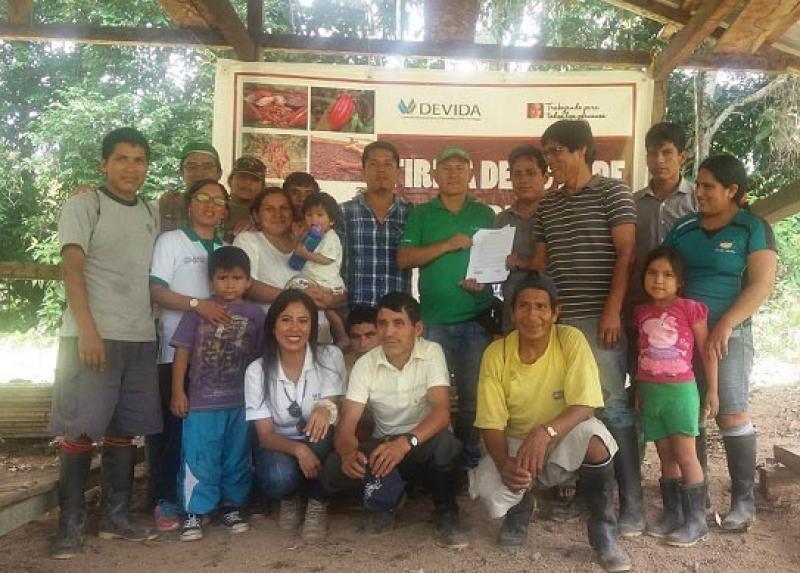 Ucayali: instalarán 800 hectáreas de cacao en Centro Poblado de Huipoca