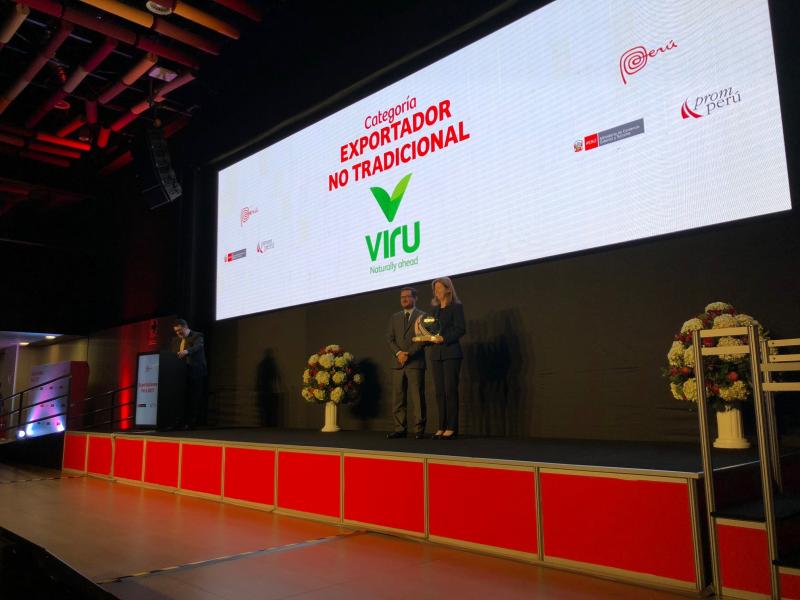Virú es reconocida como “Exportador del año 2017” por PromPerú
