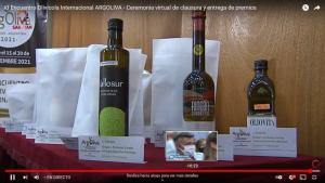 Aceite de oliva peruano Vallesur fue reconocido en ArgOliva 2021