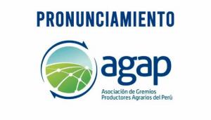 AGAP pide a presidenta Dina Boluarte restablecer el orden, la seguridad y libre tránsito en el país
