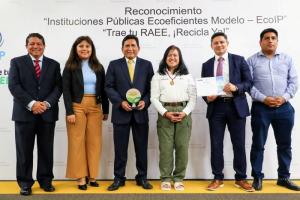 Agrobanco recibe por segundo año consecutivo el reconocimiento “Institución Pública Ecoeficiente – Modelo Ecoip 2023”