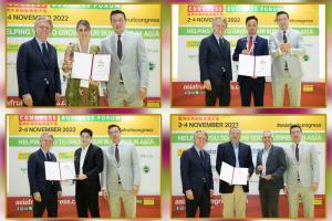 Anuncian ganadores de Asia Fruit Awards 2022