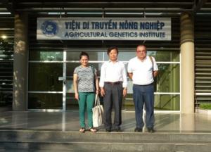 Autoridades del INIA visitaron instituto de genética agrícola en Vietnam