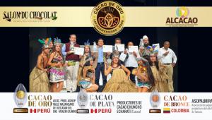Cacaos peruanos ganan primer y segundo lugar en concurso “Cacao de Oro Latinoamérica 2022”
