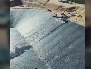 Camposol inauguró nuevo reservorio para almacenar 1 millón de m³ de agua para riego