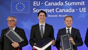 Canadá y la Unión Europea firmaron el acuerdo comercial CETA