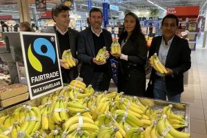 Carrefour apoya el proyecto de desarrollo "Banana justa y sostenible" de Fairtrade en Perú y República Dominicana