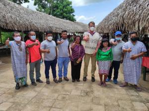Comunidades nativas shipibas de Ucayali expresan su voluntad de cooperación con Ocho Sur