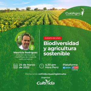 CultiVida realizará el webinar “Biodiversidad y Agricultura Sostenible”