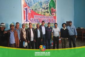 DRA Lima promovió I Encuentro Micro Regional de Siembra y Cosecha de Agua