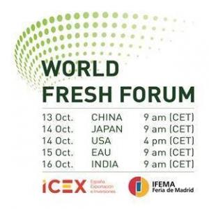 El WORLD FRESH FORUM: un espacio de networking empresarial e institucional para aprovechar las oportunidades en China, Japón, Estados Unidos, India y EAU