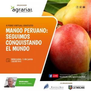 En marcha el II Foro Digital del Mango Peruano