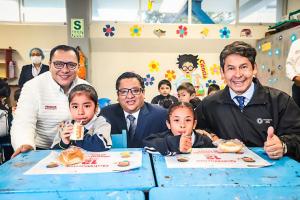 Fortalecerán el servicio alimentario para escolares