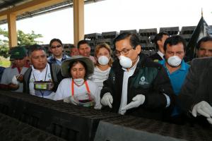 Hernández anunció obras de infraestructura desde Ayacucho y una “reconstrucción con transparencia y honestidad”