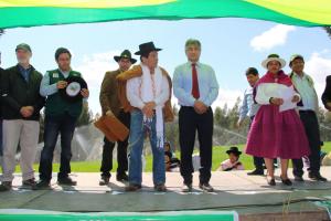 Hernández lanzó Sierra Azul desde Ayacucho y prometió partida de S/ 300 millones en su primera etapa