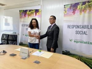 Ica: Agrolatina firmó convenio de apoyo a la educación
