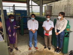 Iglesia Católica y Tamshi inauguran nueva planta de oxígeno en Loreto