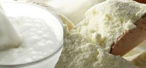 Importación de leche en polvo aumentó 26.3% en  2018