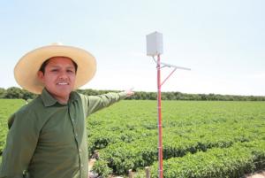 Ingeniero arequipeño desarrolló sistema de riego automatizado controlado por un smartphone