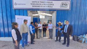 INIA y Anglo American Quellaveco inauguran centro de producción de bionsumos agrícolas en Moquegua