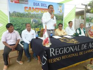 Lambayeque: productores agrarios reciben homenaje  por sus destacadas labores en el sector
