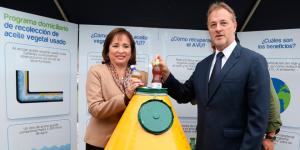 Lanzan primer programa de recolección domiciliaria de aceite vegetal usado