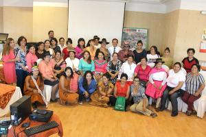 Más de 30 lideresas indígenas y campesinas de 10 regiones conocieron el proceso de titulación de tierras rurales